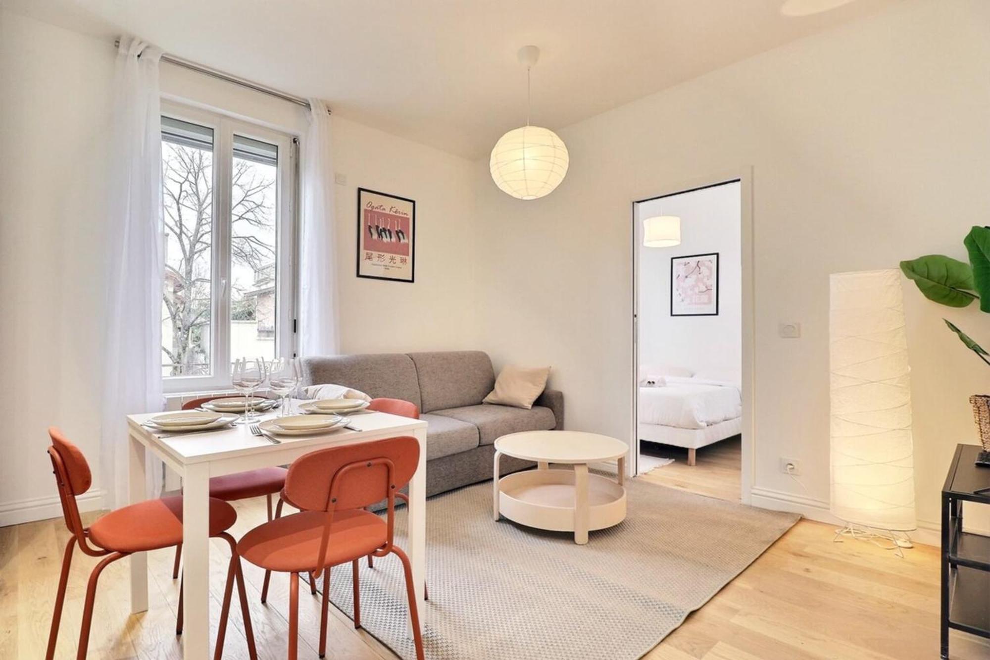 L'Origami - Lovely Newly Renovated Apartment With Garage - 빌뢰르반 외부 사진