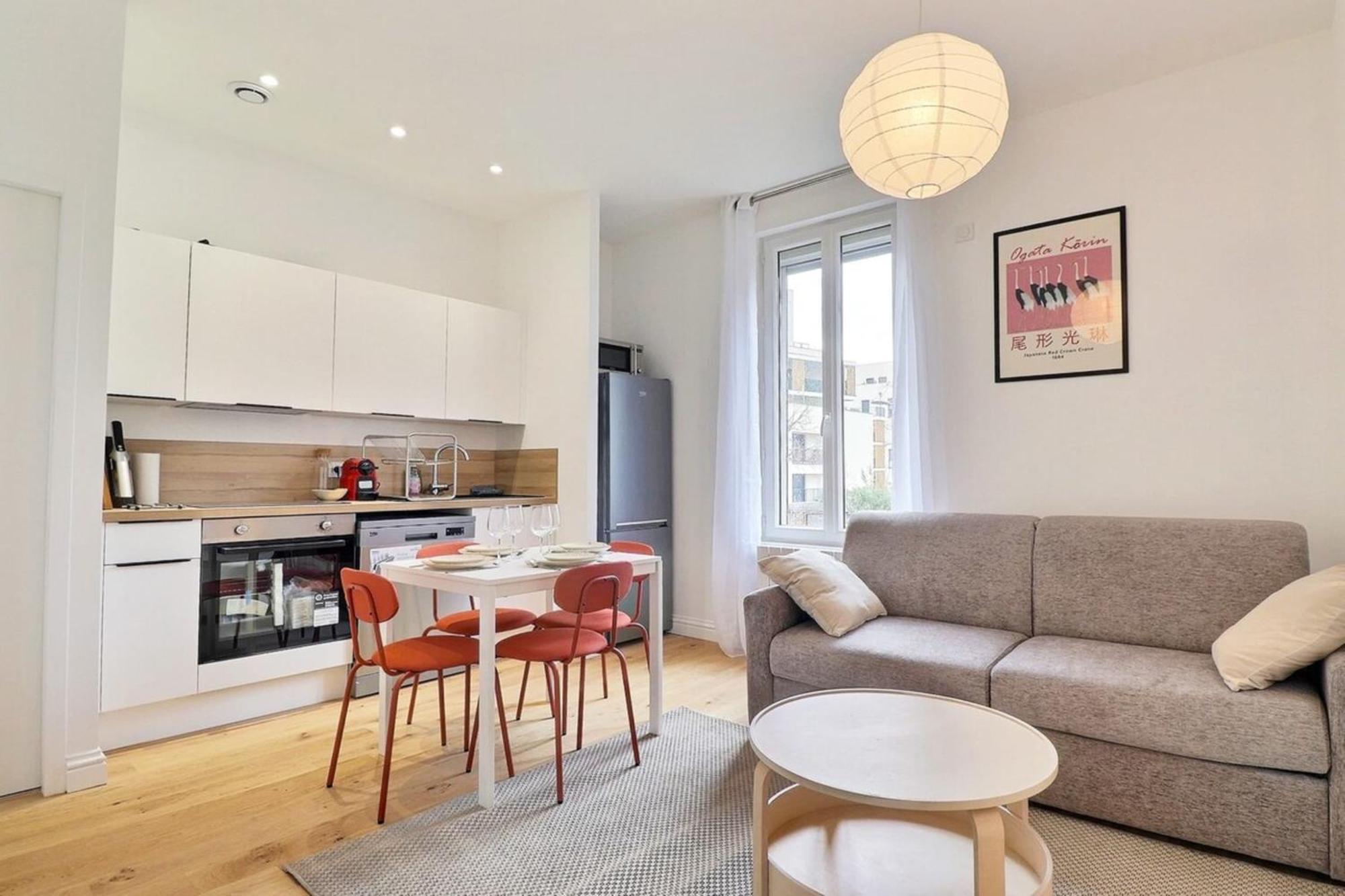 L'Origami - Lovely Newly Renovated Apartment With Garage - 빌뢰르반 외부 사진